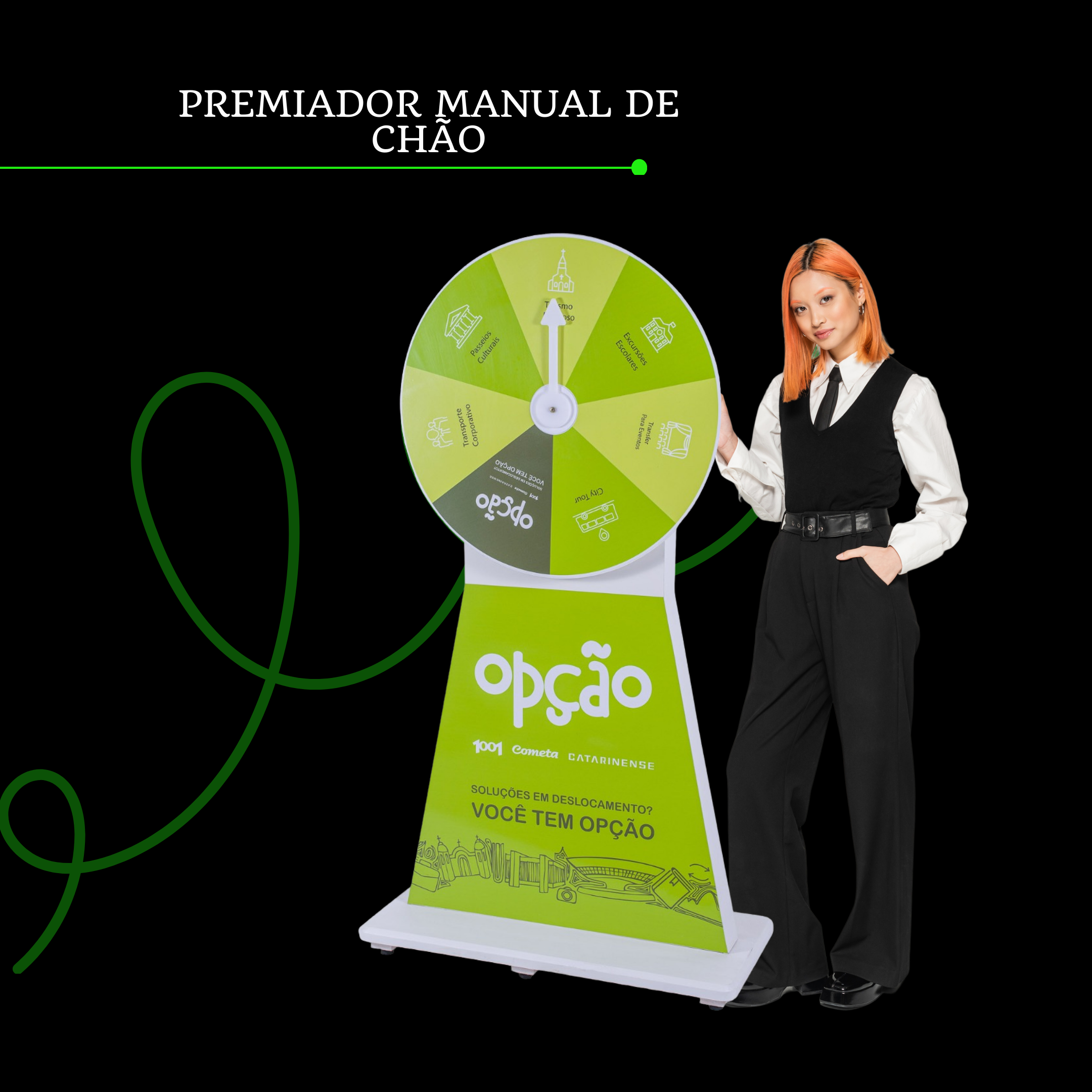 ROLETA MANUAL DE CHÃO